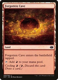 Forgotten Cave, Duel Decks: Merfolk vs. Goblins