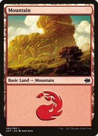 Mountain (060), Duel Decks: Merfolk vs. Goblins