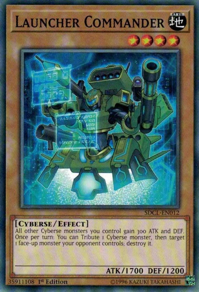 Launcher Commander, 1st-edition, front