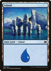 Island (029), Duel Decks: Merfolk vs. Goblins