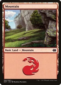 Mountain (062), Duel Decks: Merfolk vs. Goblins