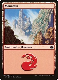 Mountain (063), Duel Decks: Merfolk vs. Goblins