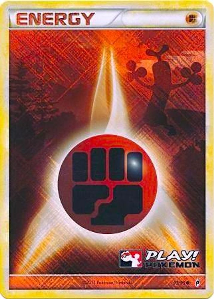 Fighting Energy - 93/95 (Play! Pokemon)
