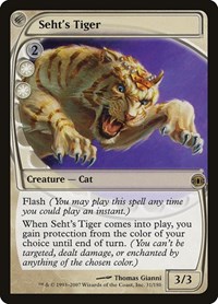 Seht's Tiger, Future Sight