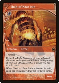 Shah of Naar Isle, Future Sight