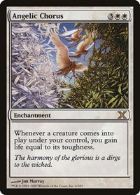 Angelic Chorus, 10th Edition