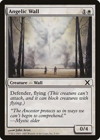 Angelic Wall, 10th Edition