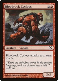 Bloodrock Cyclops, 10th Edition