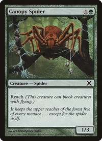 Canopy Spider, 10th Edition