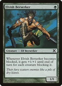 Elvish Berserker, 10th Edition