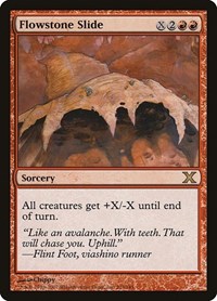 Flowstone Slide, 10th Edition
