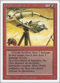 Orcish Artillery, Revised Edition
