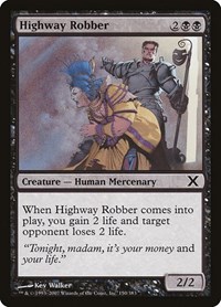 Highway Robber, 10th Edition