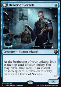 Delver of Secrets, From the Vault: Transform