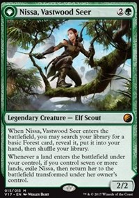 Nissa, Vastwood Seer, From the Vault: Transform
