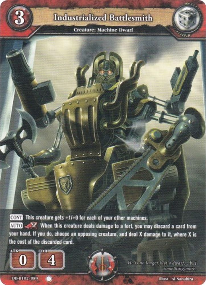 Industrialized Battlesmith, Standard, front