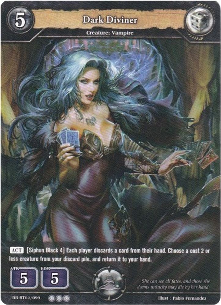 Dark Diviner, Standard, front