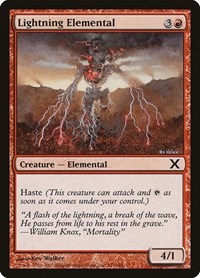 Lightning Elemental, 10th Edition