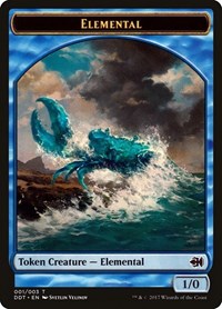 Elemental Token, Duel Decks: Merfolk vs. Goblins