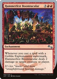 Hammerfest Boomtacular, Unstable