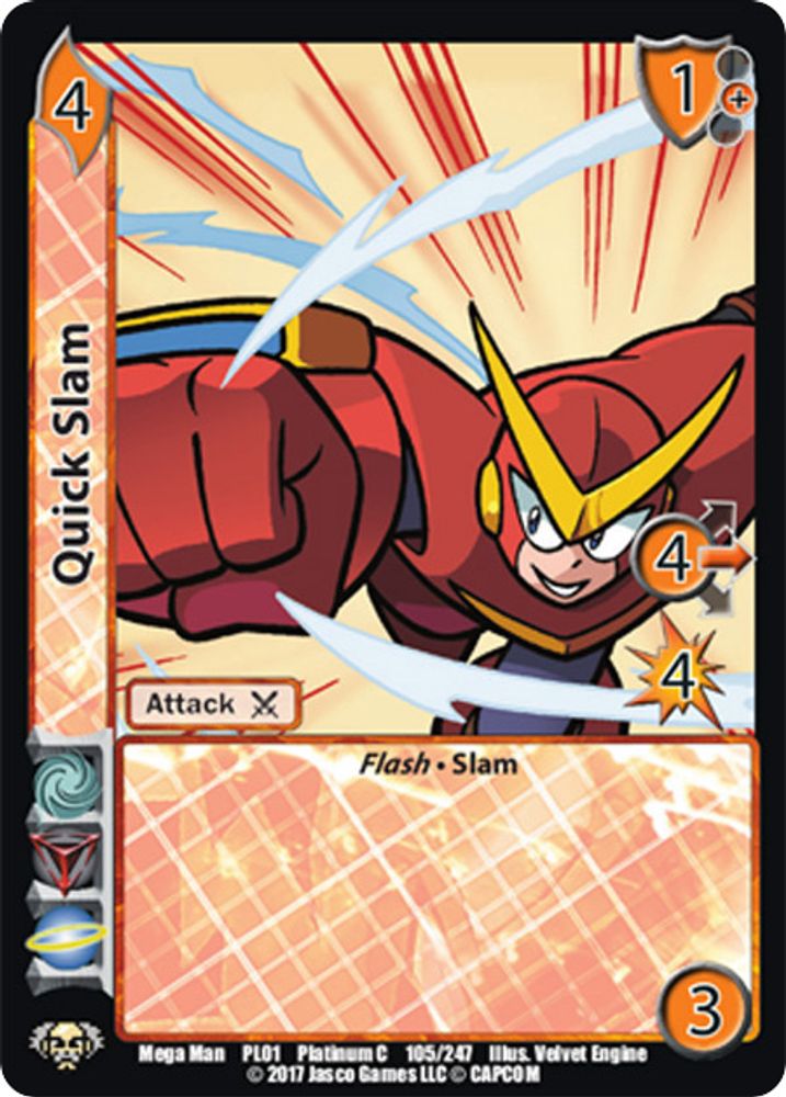 Quick Slam, Standard, front