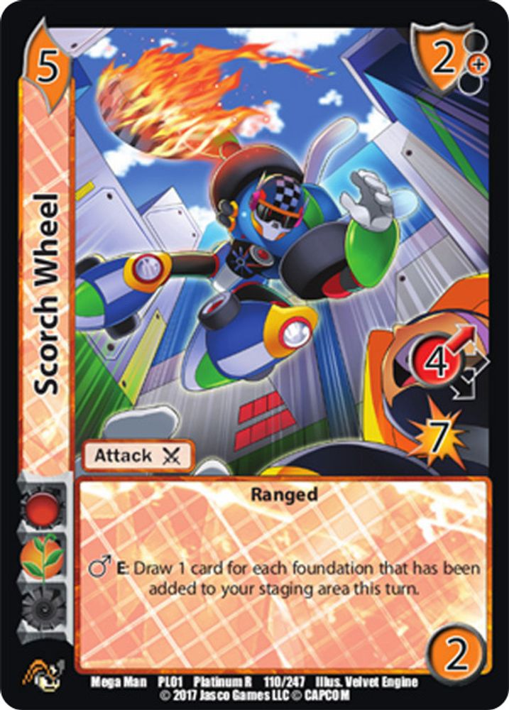 Scorch Wheel, Standard, front