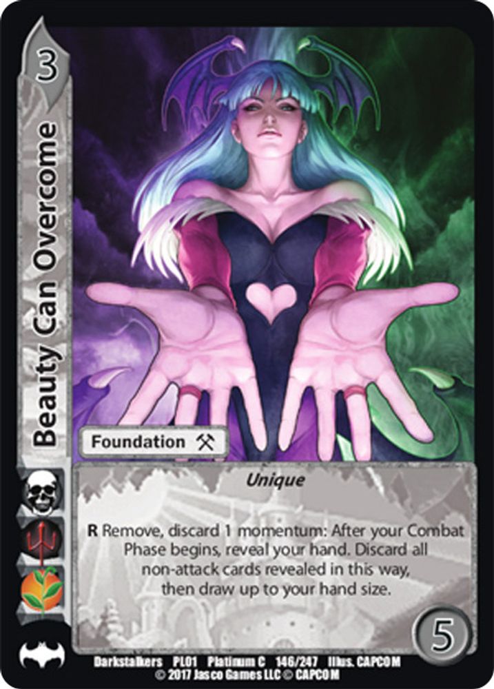 Beauty Can Overcome, Foil, front