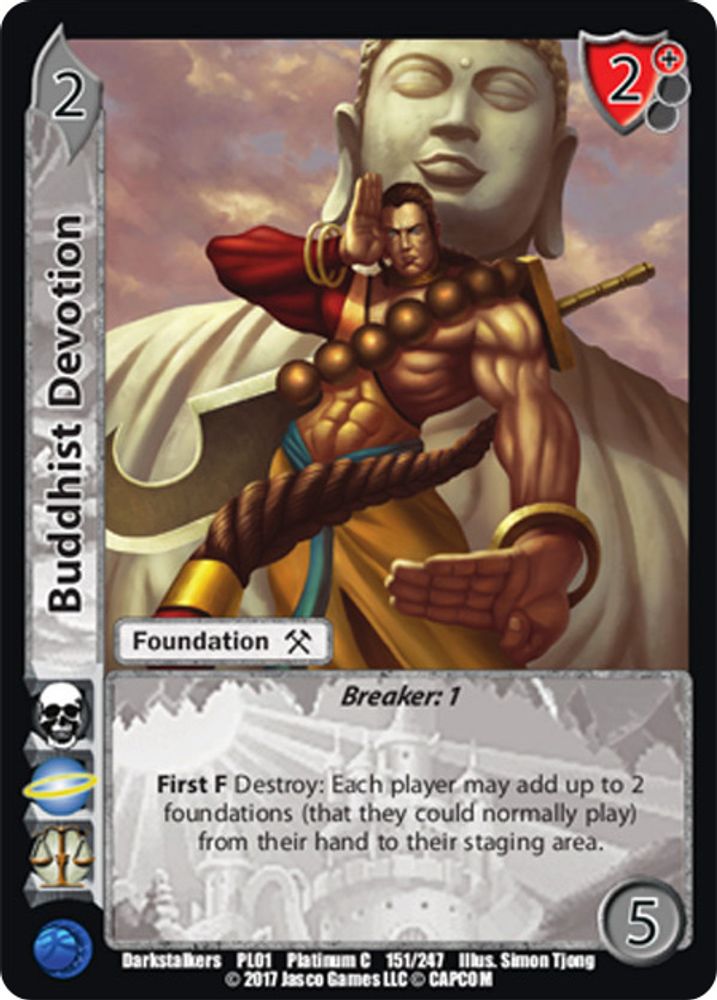 Buddhist Devotion, Standard, front