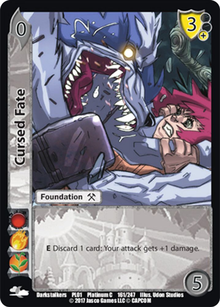 Cursed Fate, Standard, front