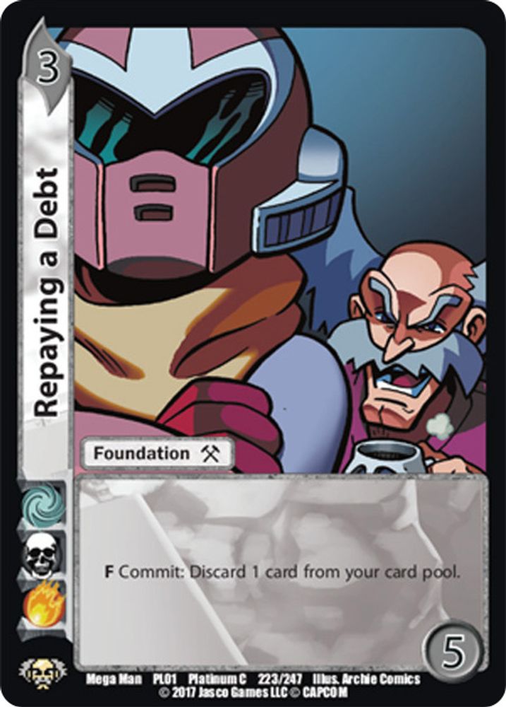 Repaying a Debt, Standard, front