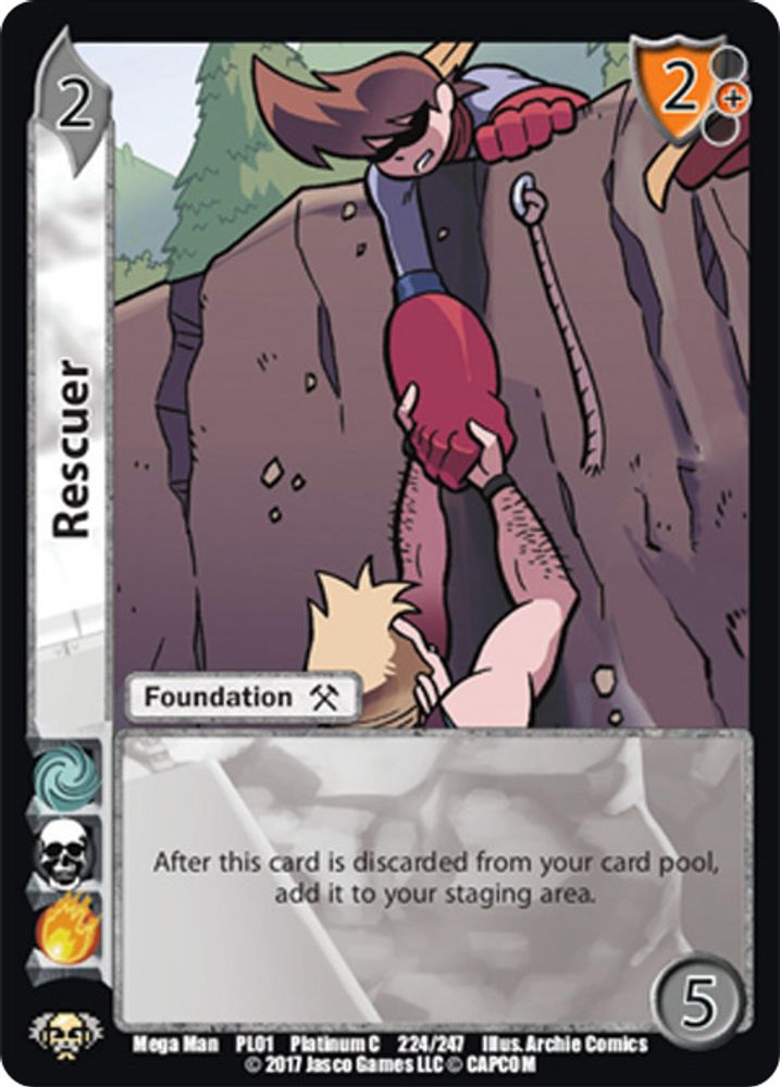 Rescuer, Standard, front