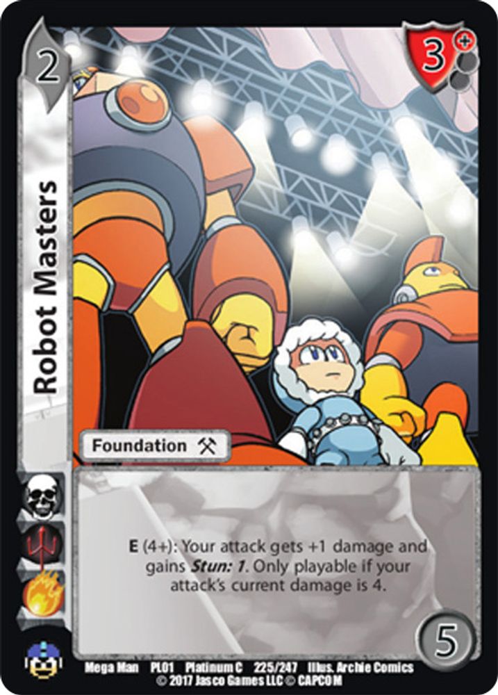 Robot Masters, Standard, front