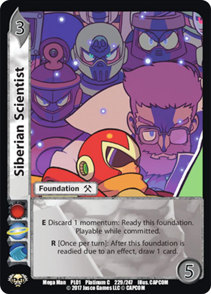 Siberian Scientist, Standard, front