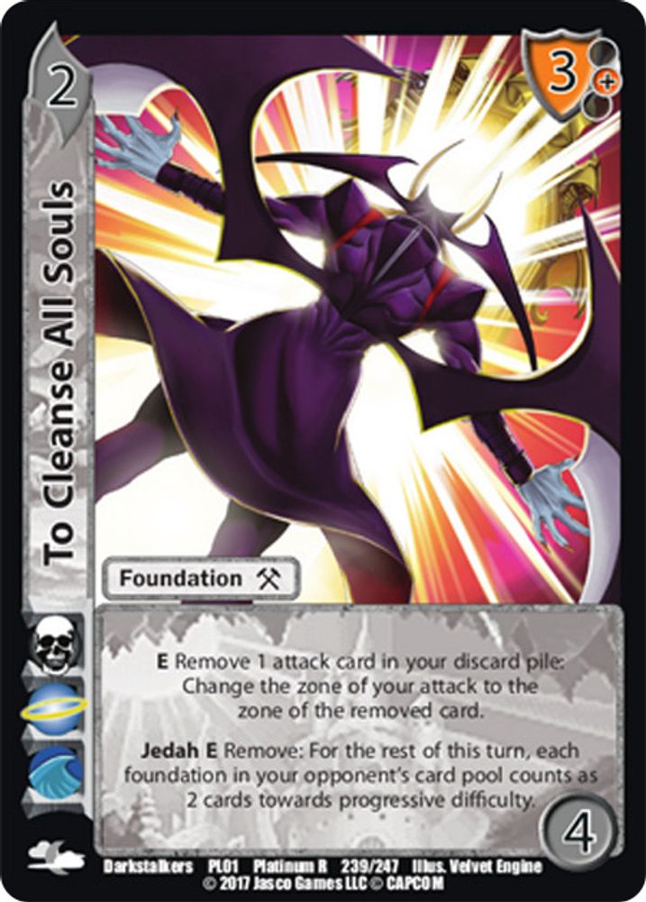 To Cleanse All Souls, Foil, front