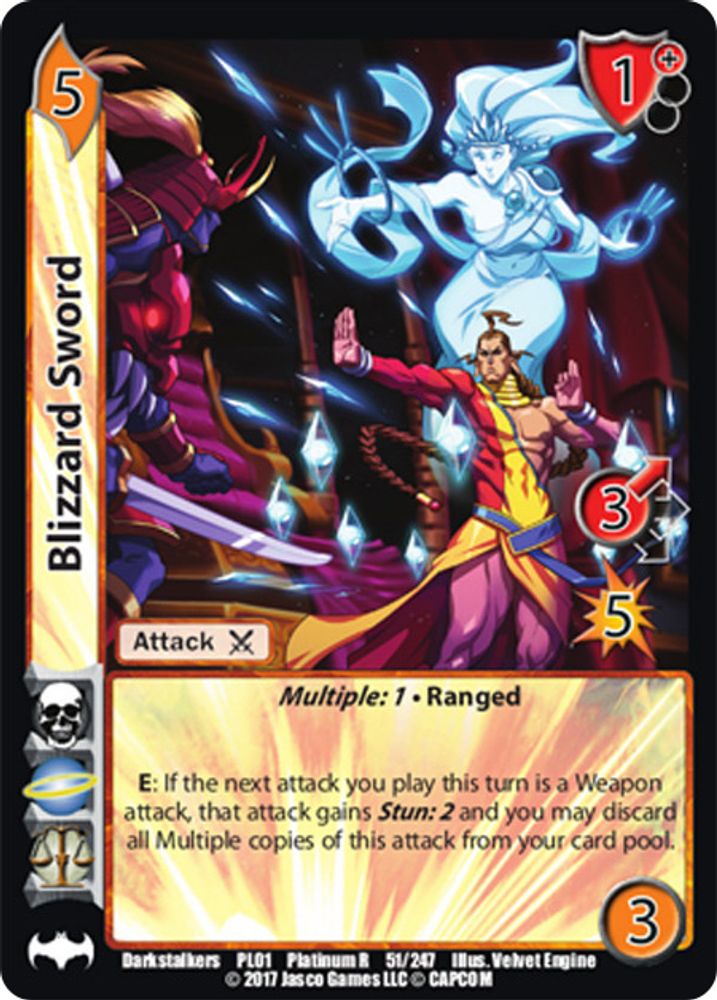 Blizzard Sword, Standard, front