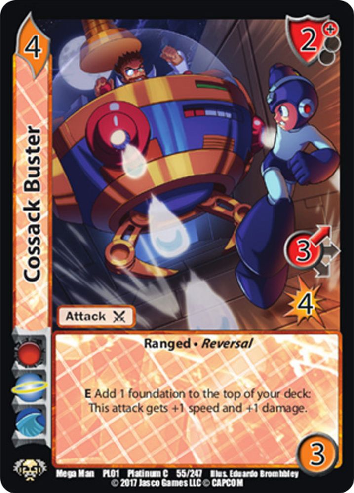 Cossack Buster, Standard, front