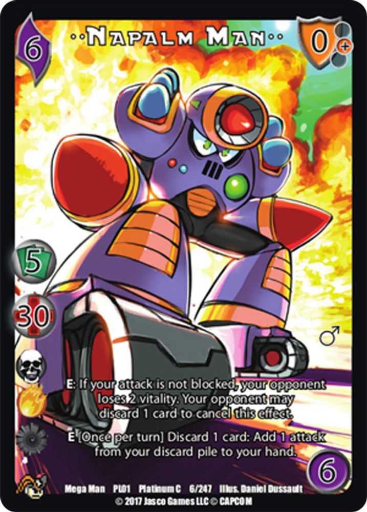 Napalm Man, Standard, front