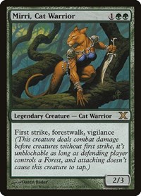 Mirri, Cat Warrior, 10th Edition