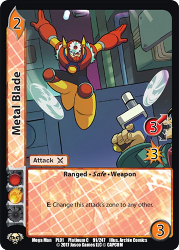 Metal Blade, Standard, front