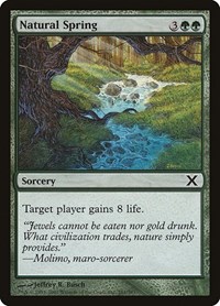 Natural Spring, 10th Edition