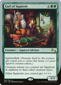 Earl of Squirrel, Unstable