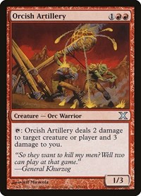 Orcish Artillery, 10th Edition