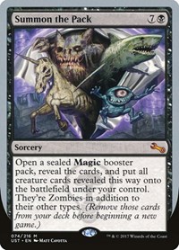 Summon the Pack, Unstable