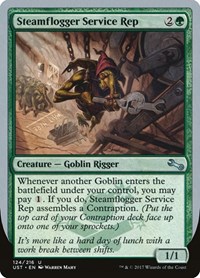 Steamflogger Service Rep, Unstable