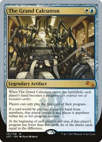 The Grand Calcutron, Unstable