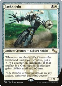 Jackknight, Unstable