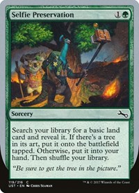 Selfie Preservation, Unstable