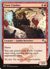 Party Crasher, Unstable