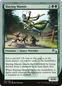 Slaying Mantis, Unstable