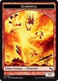 Elemental Token (011), Unstable